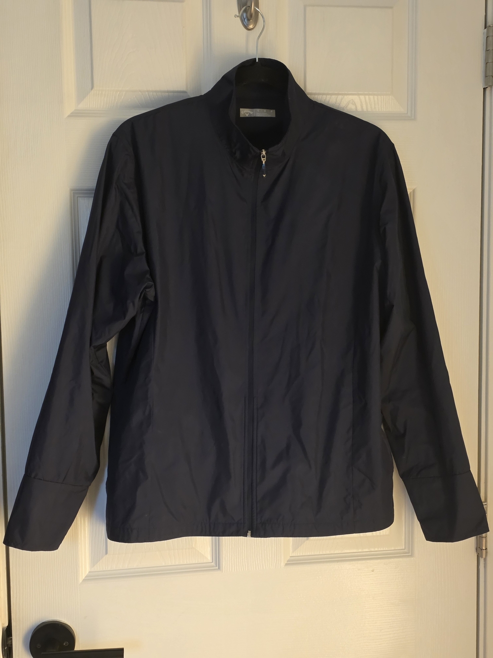 Callaway Women's Navy Zip-Front Windbreaker